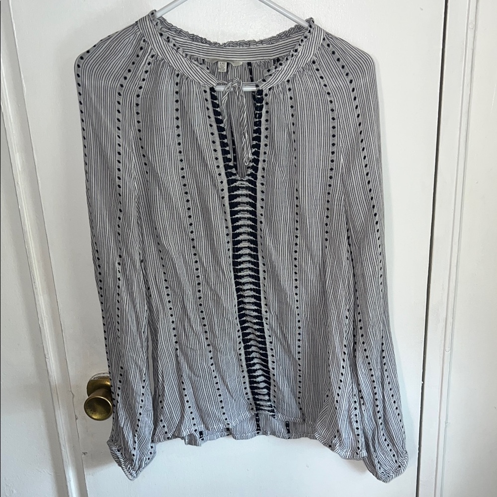 Lucky Brand Striped Women's Top - size Large